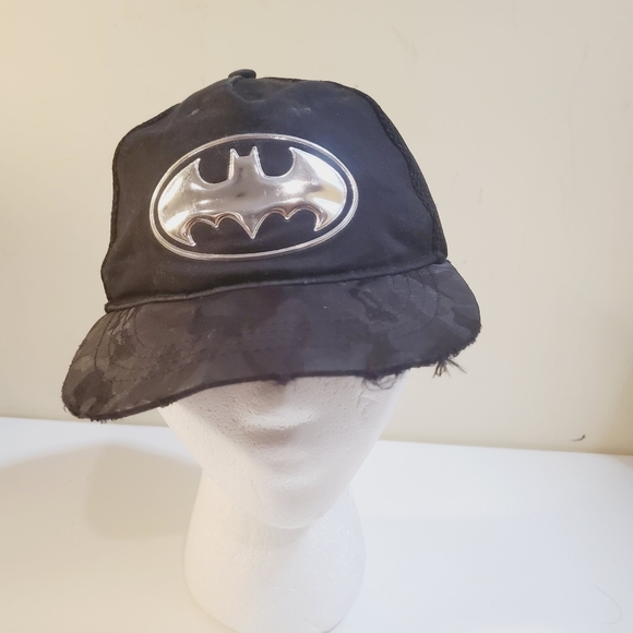 Batman black baseball cap one size - Picture 2 of 9